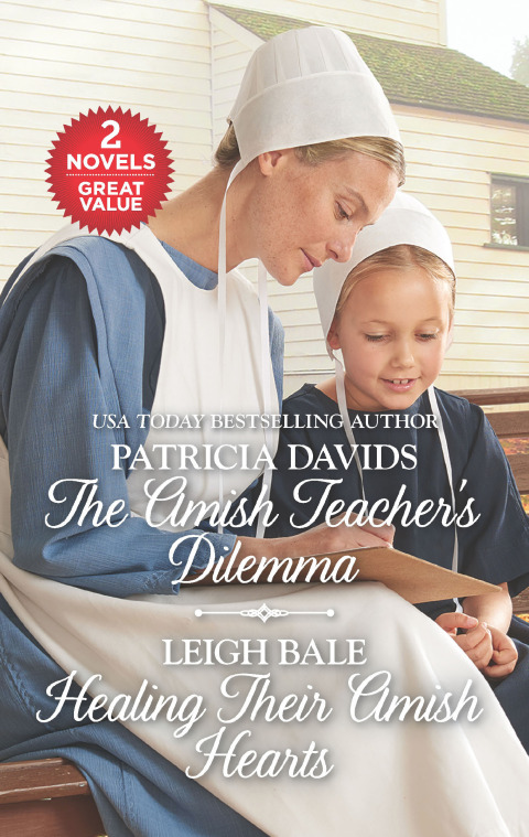 Cover image for book The Amish Teacher's Dilemma and Healing Their Amish Hearts