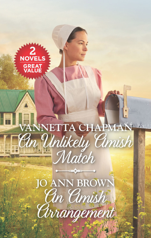Cover image for book An Unlikely Amish Match and An Amish Arrangement