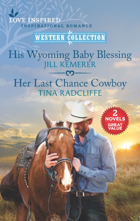 Cover image for book His Wyoming Baby Blessing and Her Last Chance Cowboy