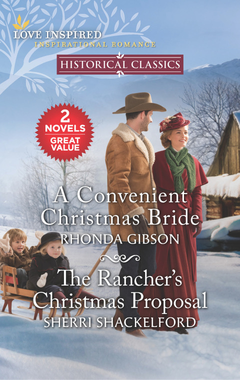 Cover image for book A Convenient Christmas Bride and The Rancher's Christmas Proposal