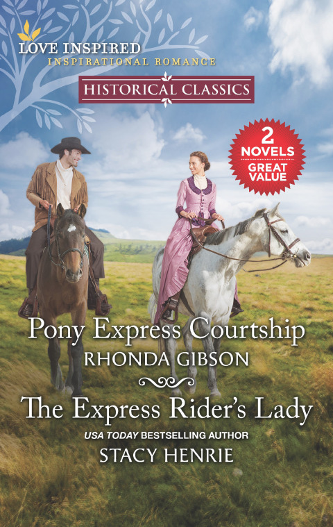 Cover image for book Pony Express Courtship and The Express Rider's Lady