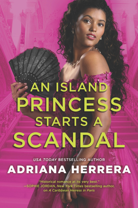Cover image for book An Island Princess Starts a Scandal