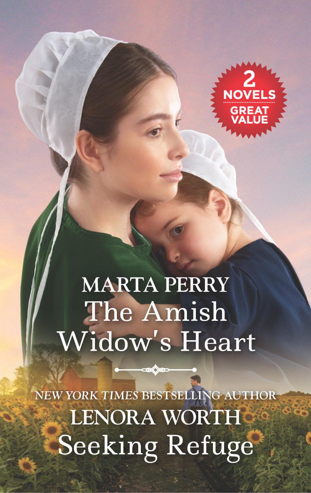 Reflowable The Amish Widow's Heart and Seeking Refuge; $6.65