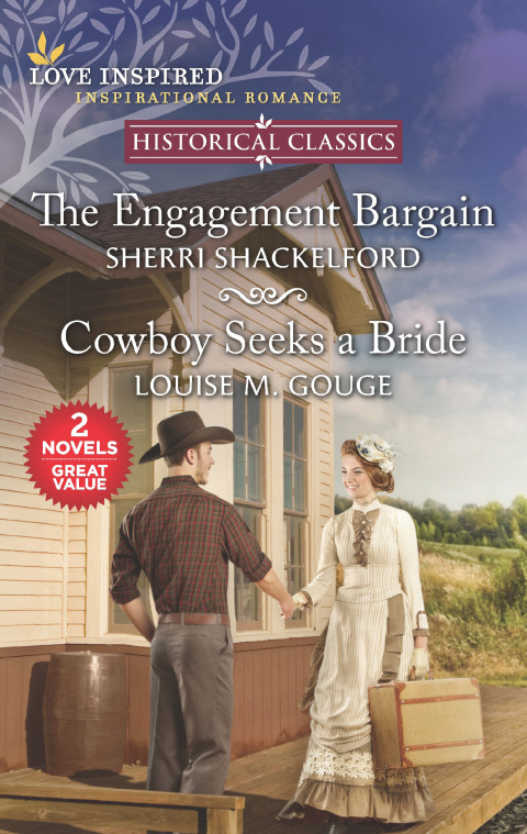 Cover image for book The Engagement Bargain and Cowboy Seeks a Bride