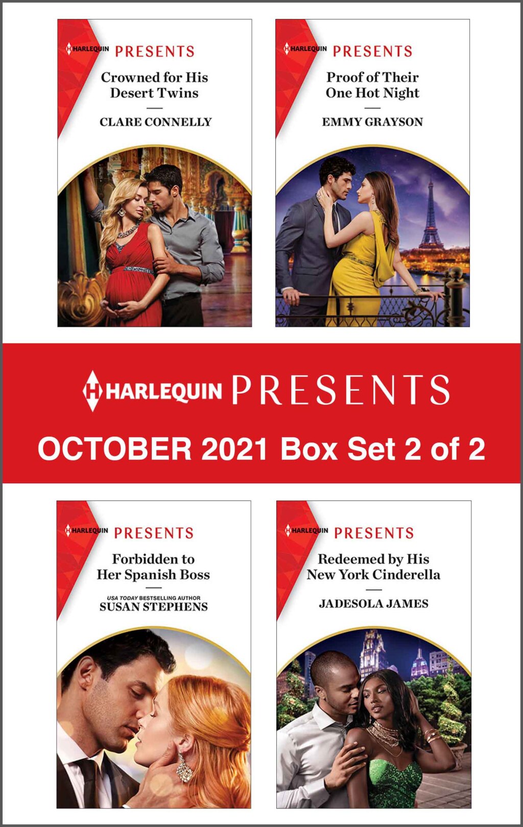 Reflowable Harlequin Presents October 2021 - Box Set 2 of 2; $17.75
