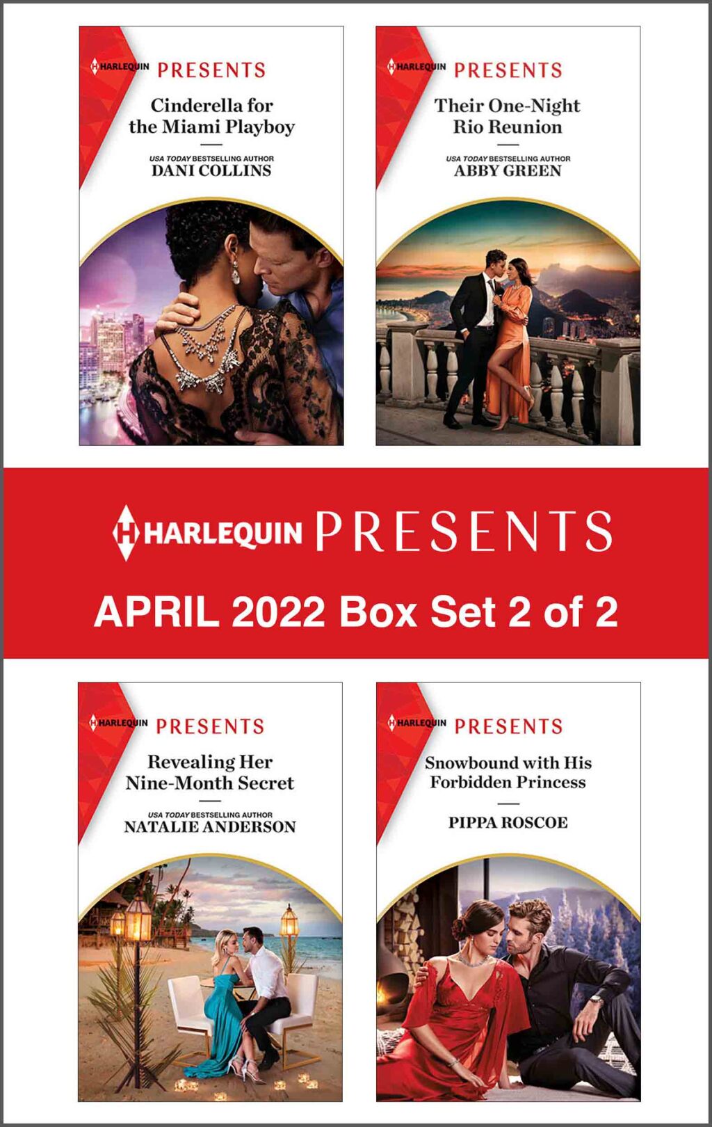 Reflowable Harlequin Presents April 2022 - Box Set 2 of 2; $17.75