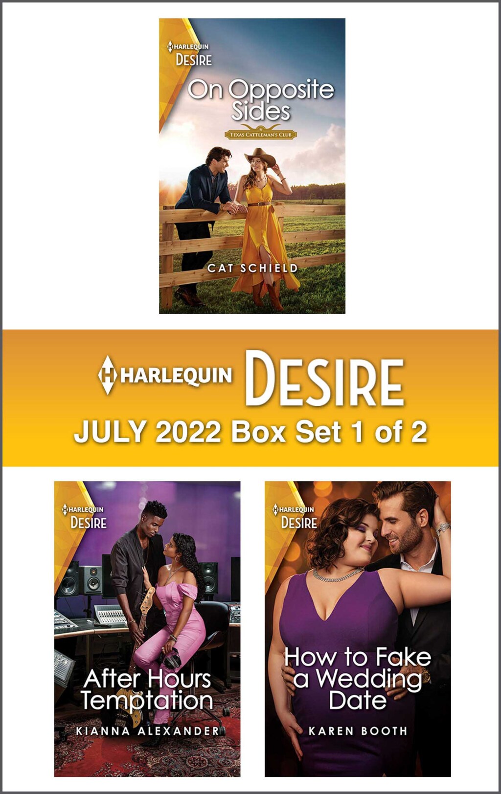 Reflowable Harlequin Desire July 2022 - Box Set 1 of 2; $13.31