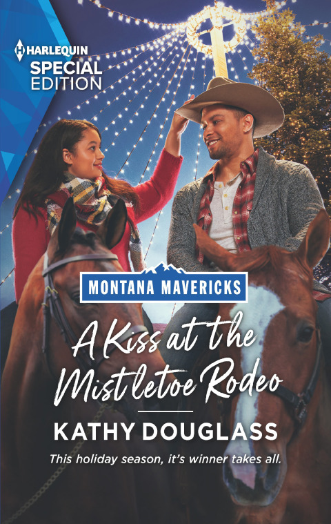 Cover image for book A Kiss at the Mistletoe Rodeo