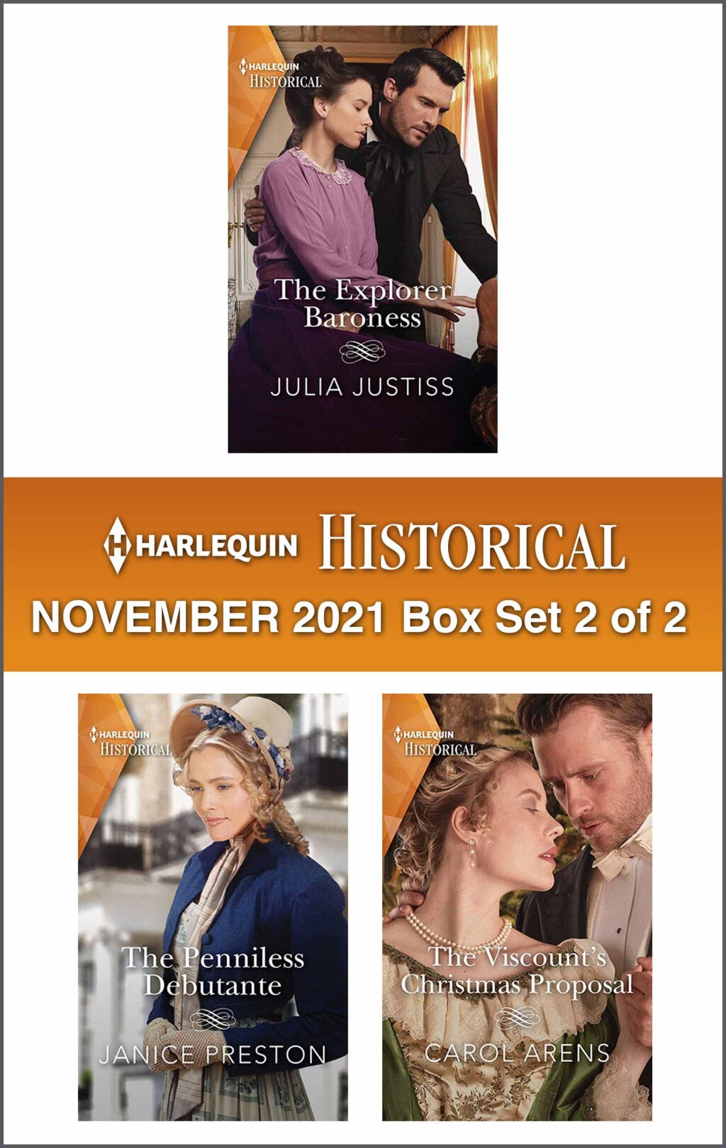 Reflowable Harlequin Historical November 2021 - Box Set 2 of 2; $13.31