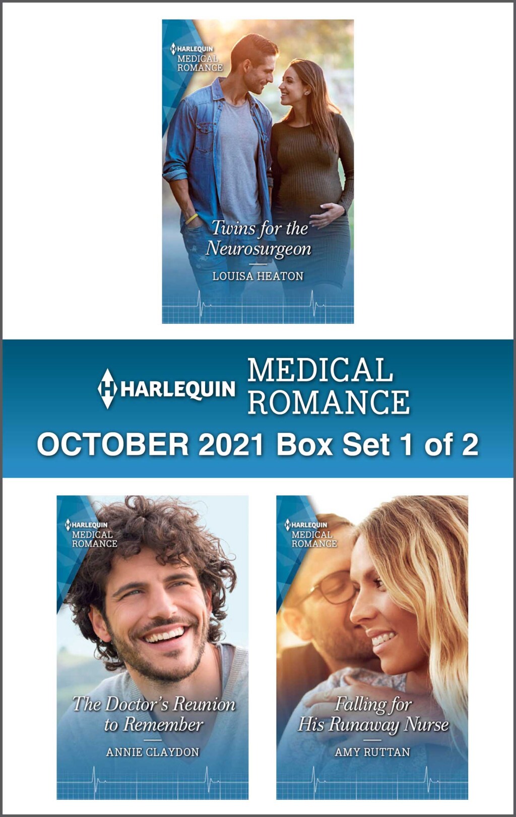 Reflowable Harlequin Medical Romance October 2021 - Box Set 1 of 2; $13.31