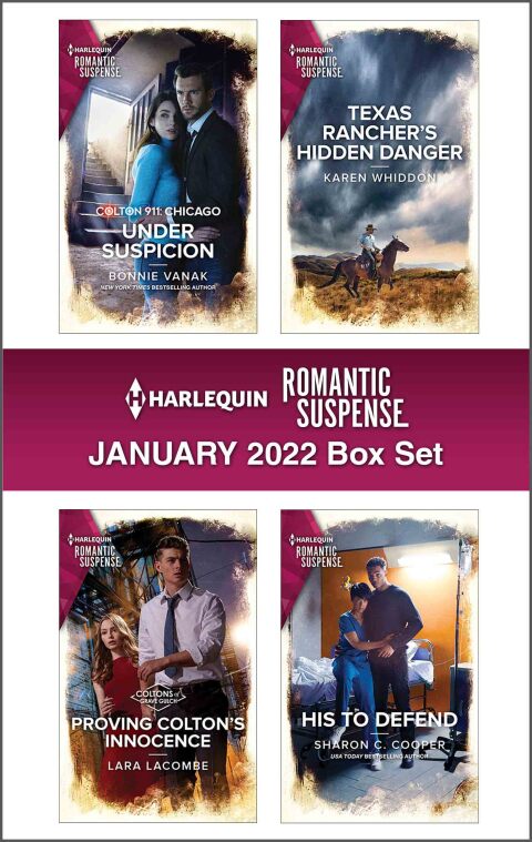 Cover image for book Harlequin Romantic Suspense January 2022 - Box Set