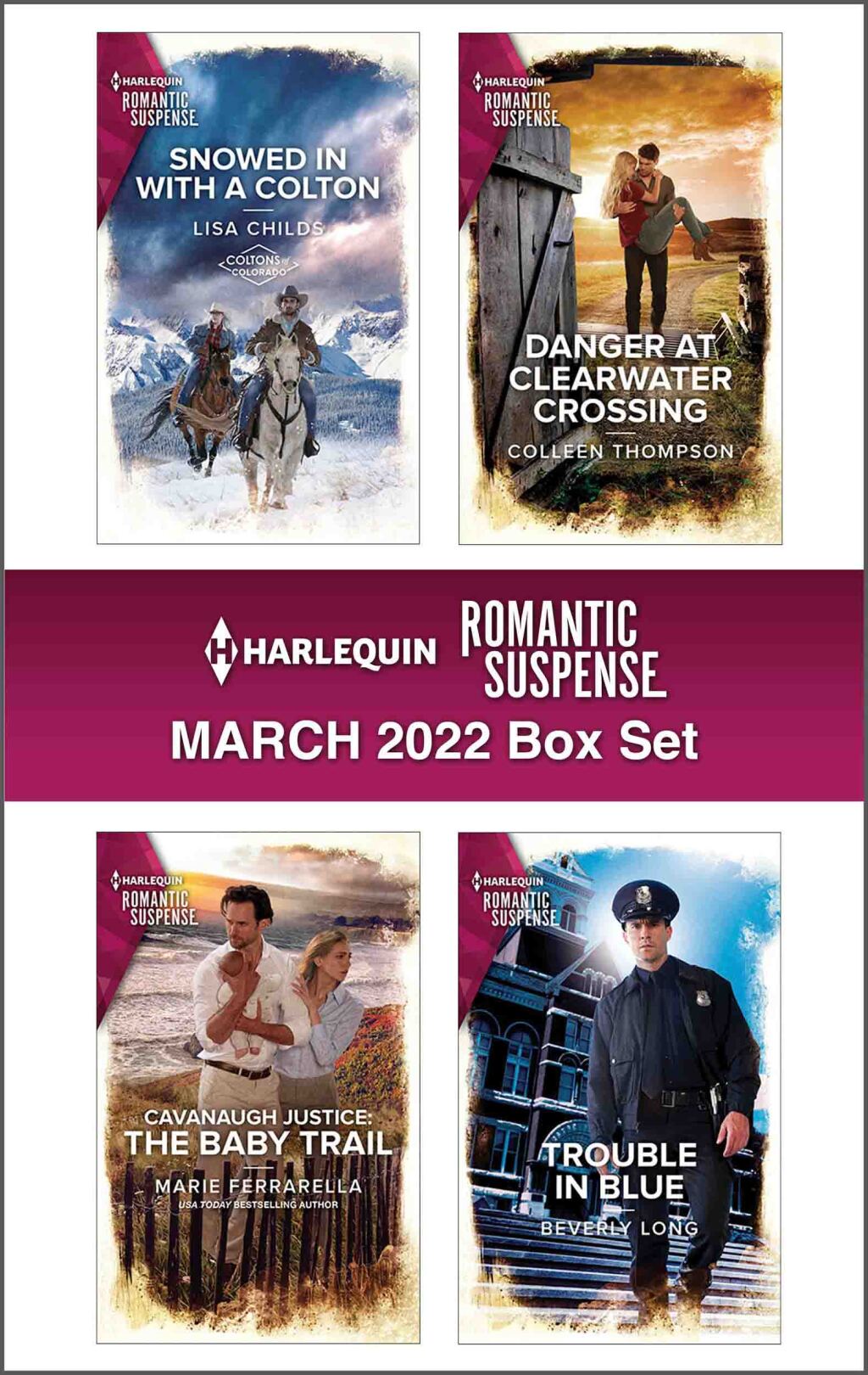 Reflowable Harlequin Romantic Suspense March 2022 - Box Set; $16.64