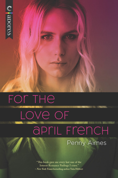 Cover image for book For the Love of April French