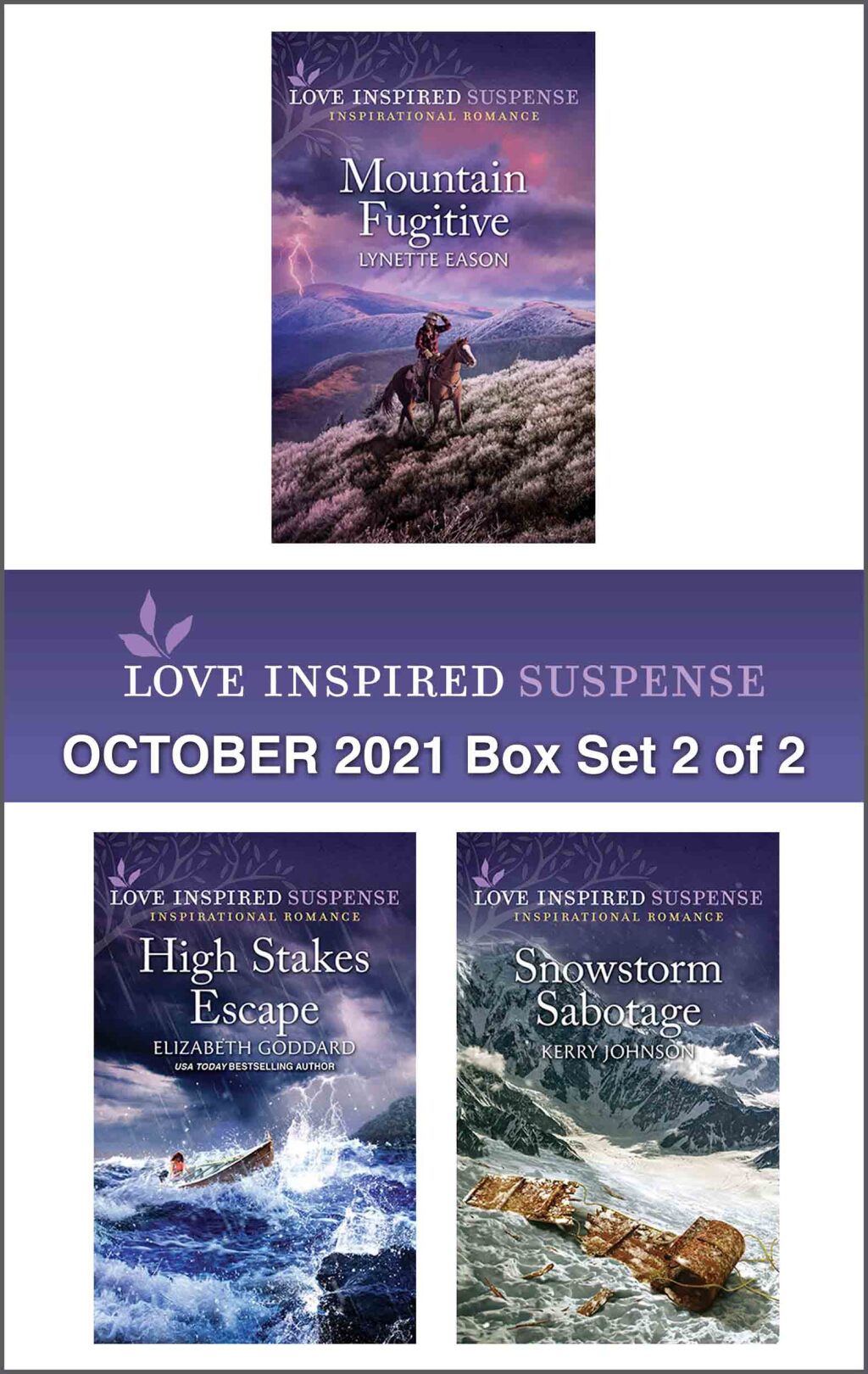Reflowable Love Inspired Suspense October 2021 - Box Set 2 of 2; $13.31