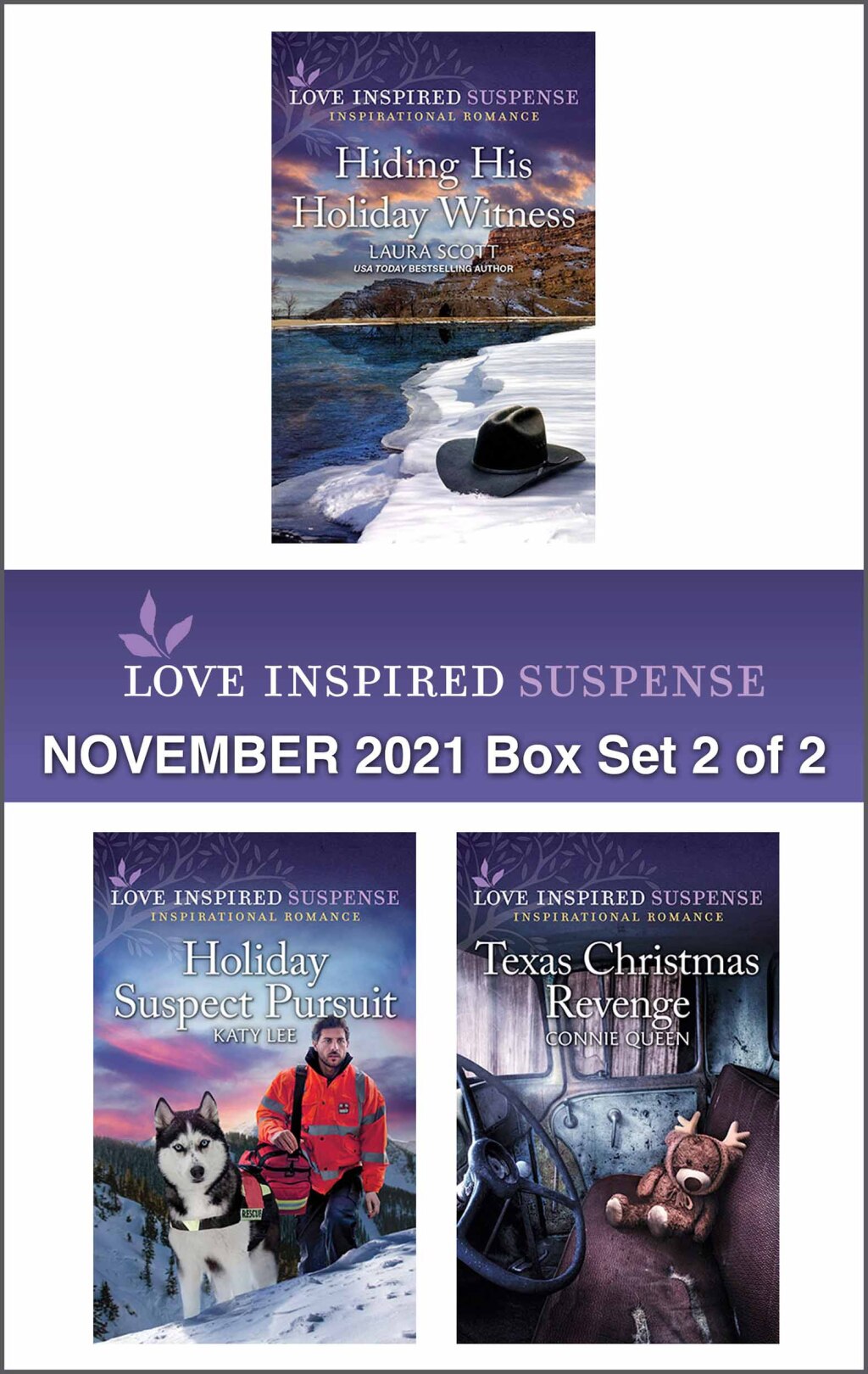 Reflowable Love Inspired Suspense November 2021 - Box Set 2 of 2; $13.31