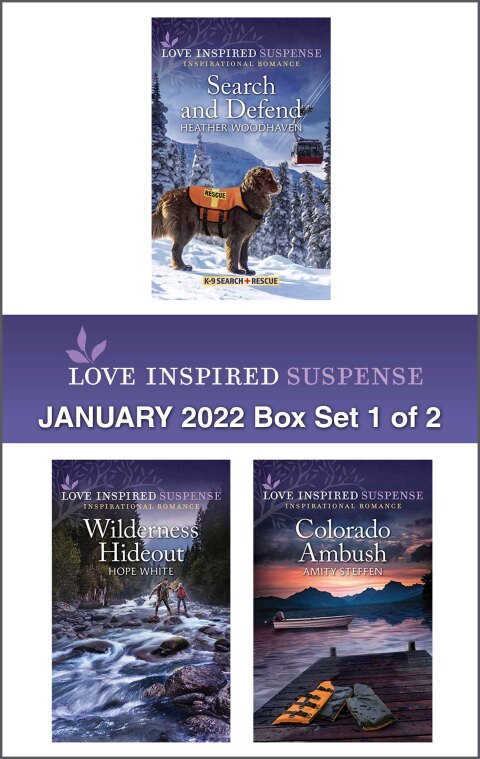 Cover image for book Love Inspired Suspense January 2022 - Box Set 1 of 2