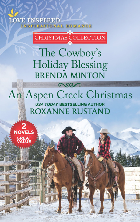 Cover image for book The Cowboy's Holiday Blessing and An Aspen Creek Christmas