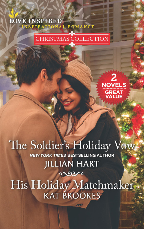 Cover image for book The Soldier's Holiday Vow and His Holiday Matchmaker
