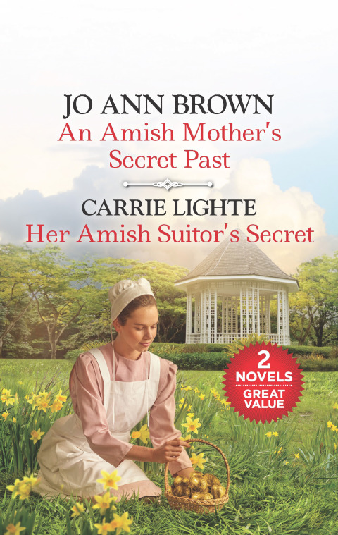 Cover image for book An Amish Mother's Secret Past and Her Amish Suitor's Secret