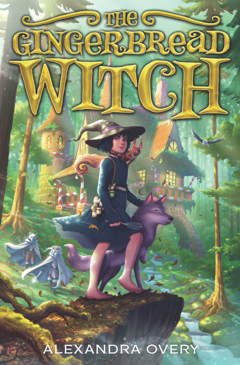 Cover image for book The Gingerbread Witch