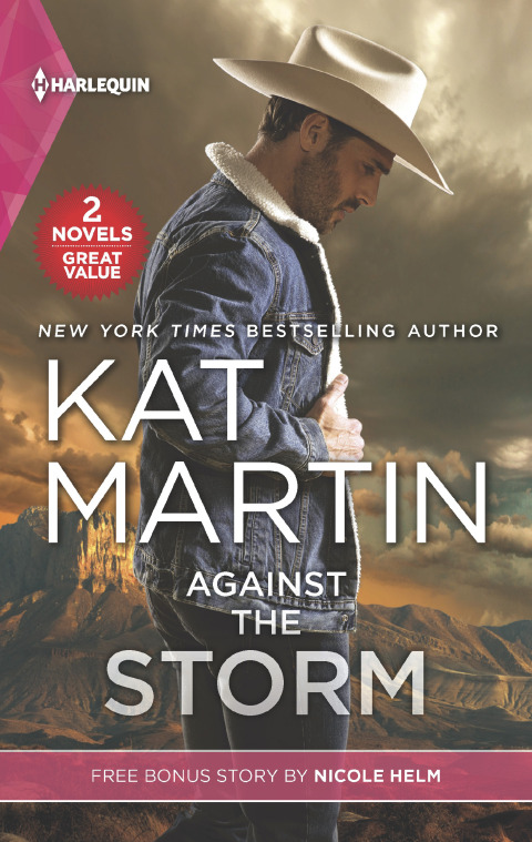 Cover image for book Against the Storm and Wyoming Cowboy Bodyguard