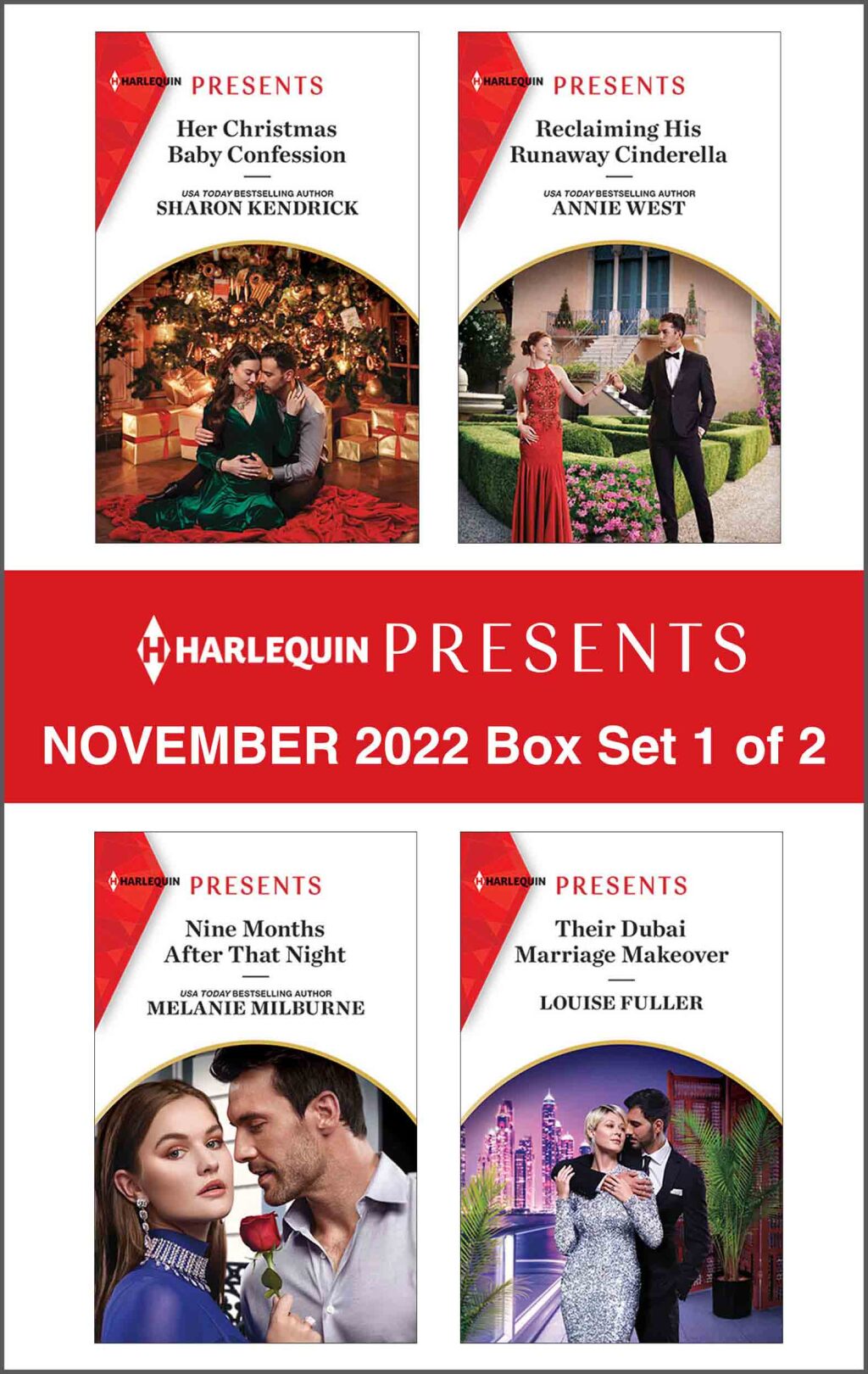 Reflowable Harlequin Presents November 2022- Box Set 1 of 2; $17.75