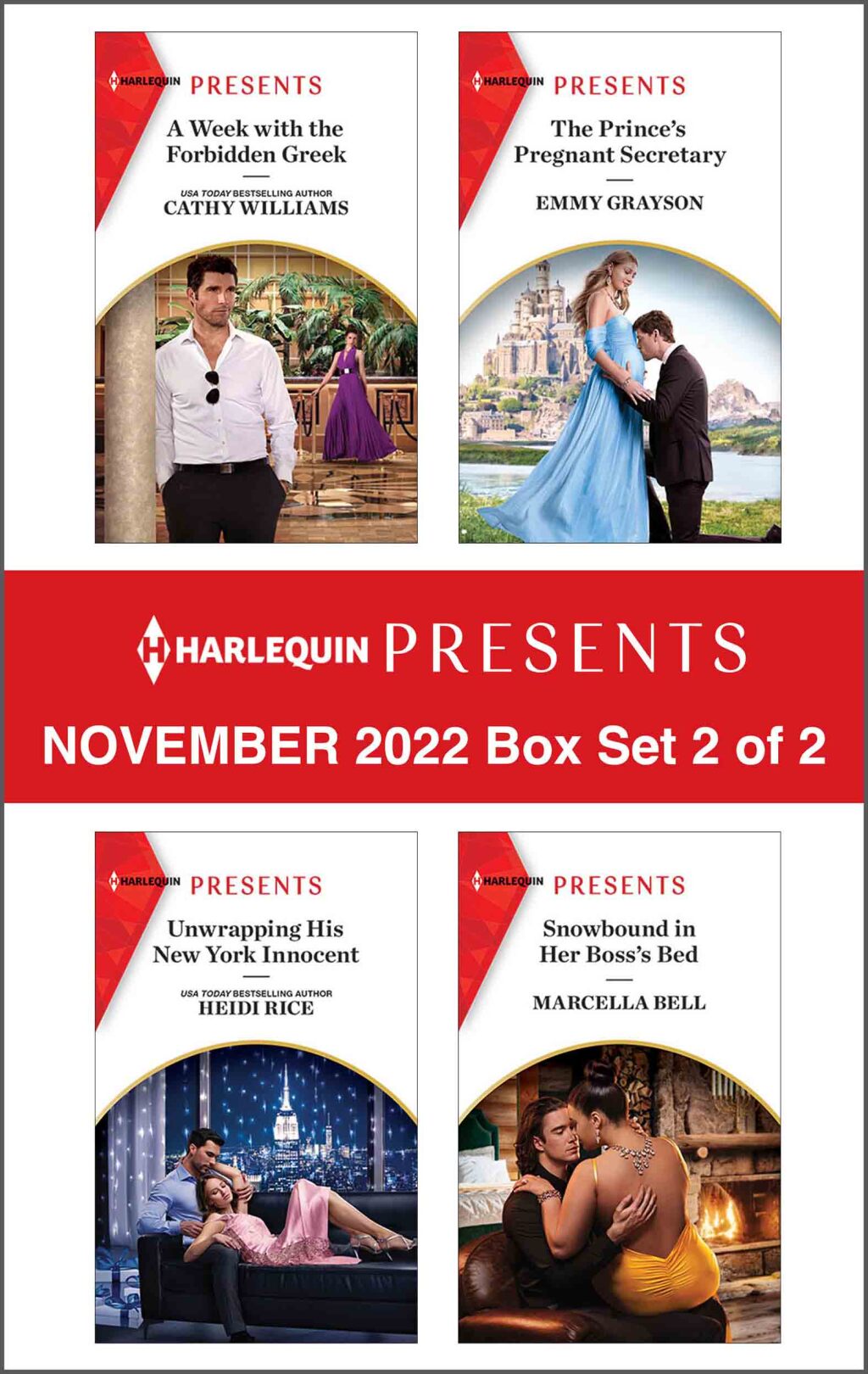 Reflowable Harlequin Presents November 2022 - Box Set 2 of 2; $17.75