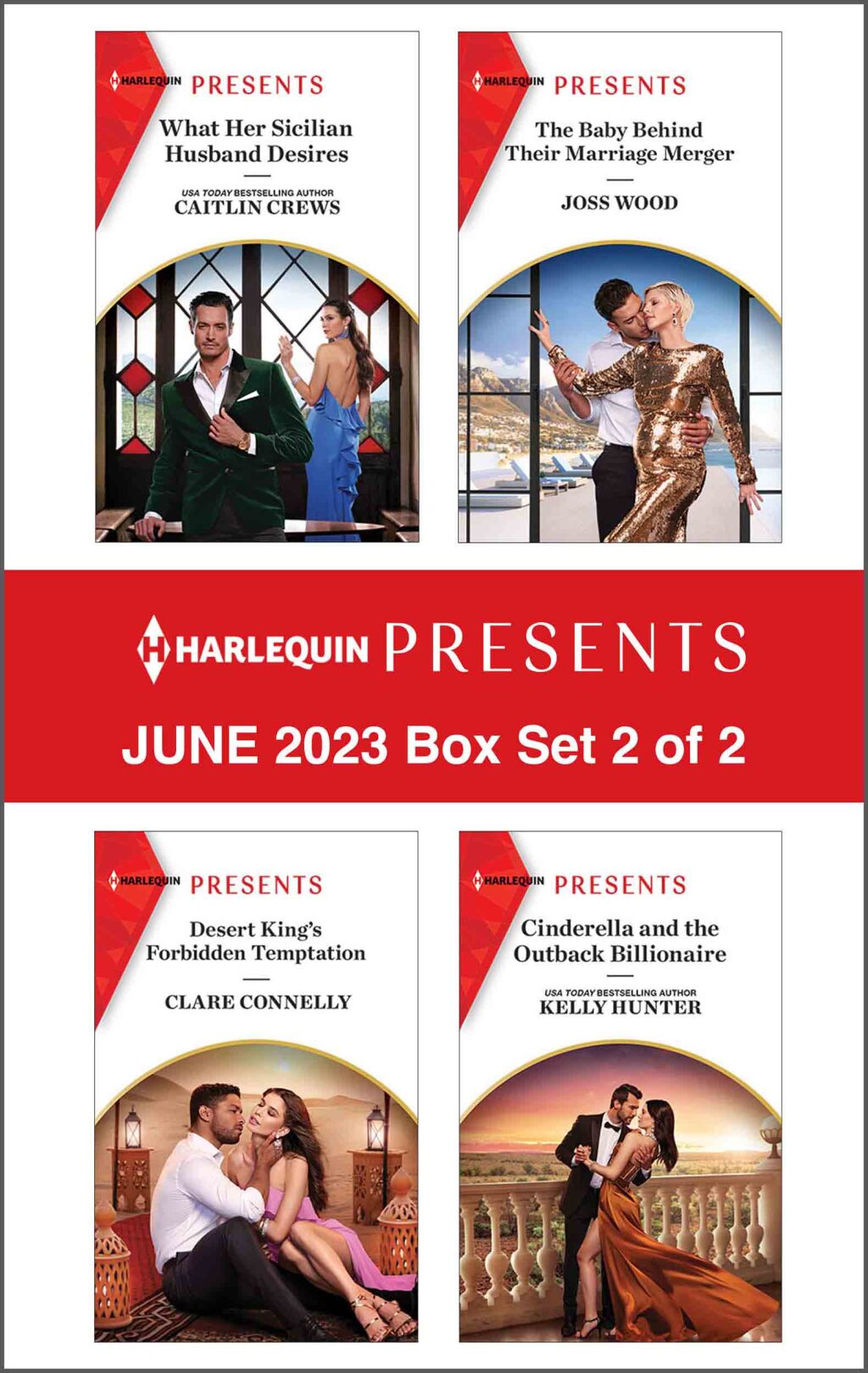 Reflowable Harlequin Presents June 2023 - Box Set 2 of 2; $17.75