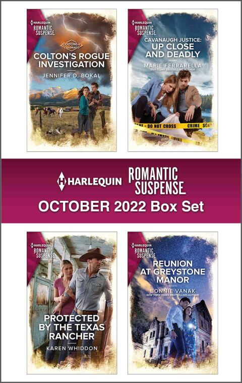 Cover image for book Harlequin Romantic Suspense October 2022 - Box Set