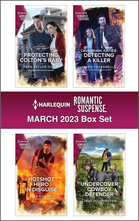 Cover image for book Harlequin Romantic Suspense March 2023 - Box Set