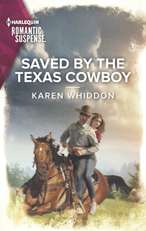 Cover image for book Saved by the Texas Cowboy