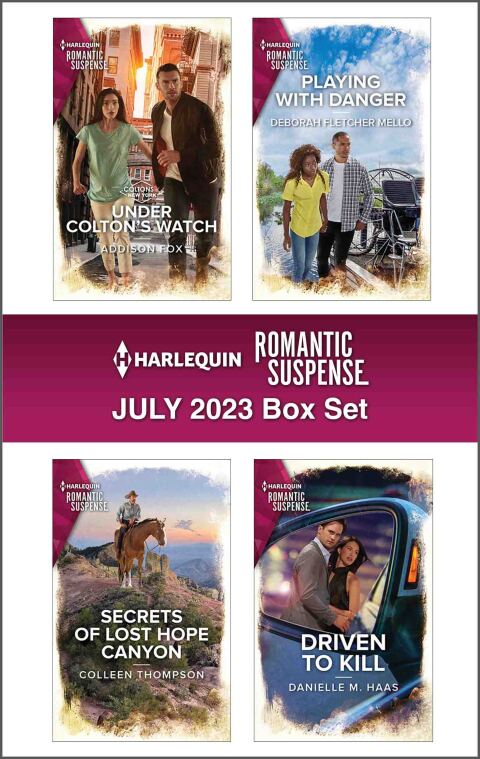 Cover image for book Harlequin Romantic Suspense July 2023 - Box Set