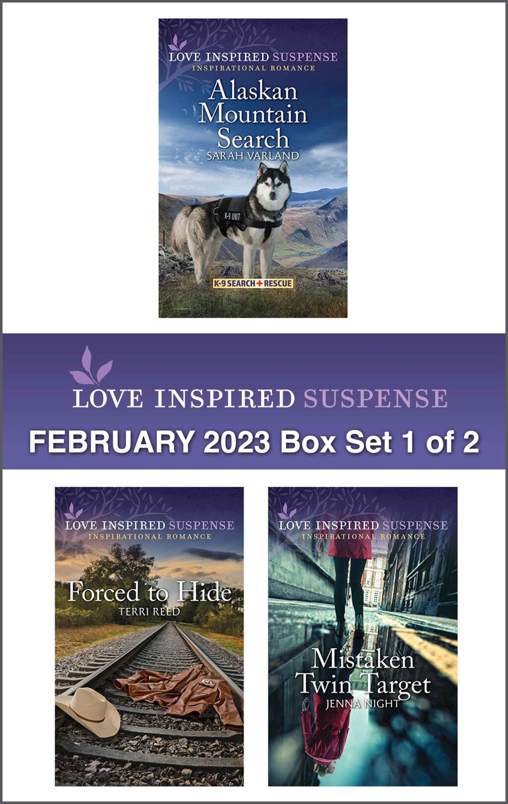 Reflowable Love Inspired Suspense February 2023 - Box Set 1 of 2; $13.31