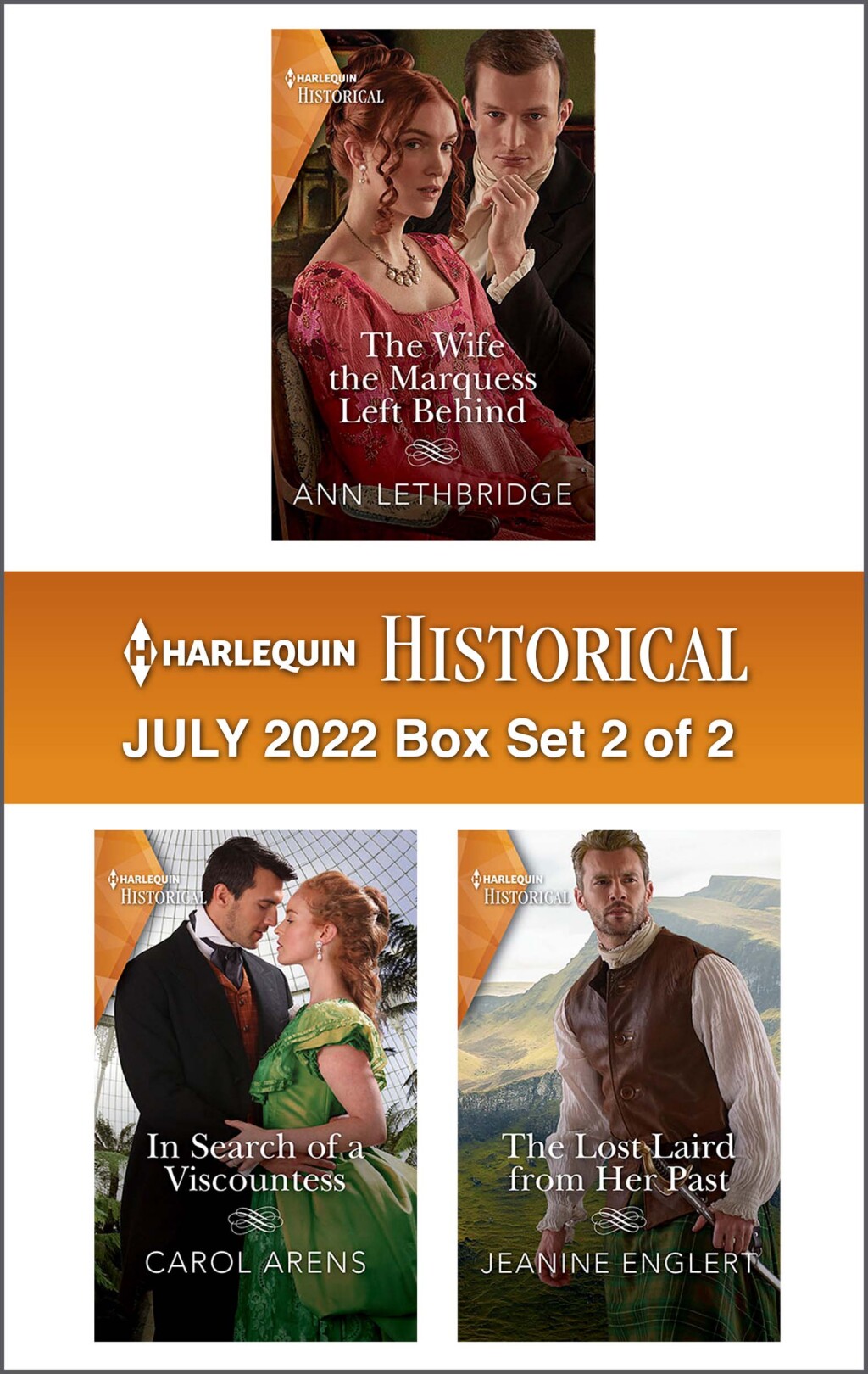 Reflowable Harlequin Historical July 2022 - Box Set 2 of 2; $13.31