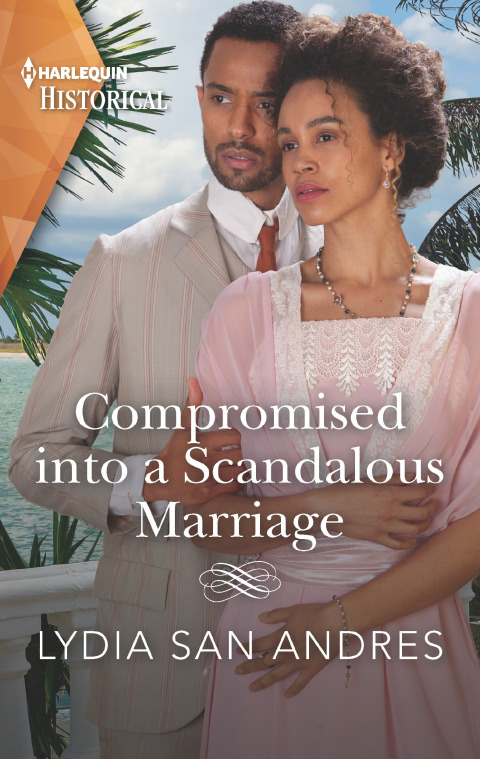 Cover image for book Compromised into a Scandalous Marriage