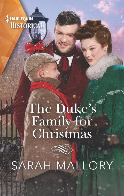 Cover image for book The Duke's Family for Christmas