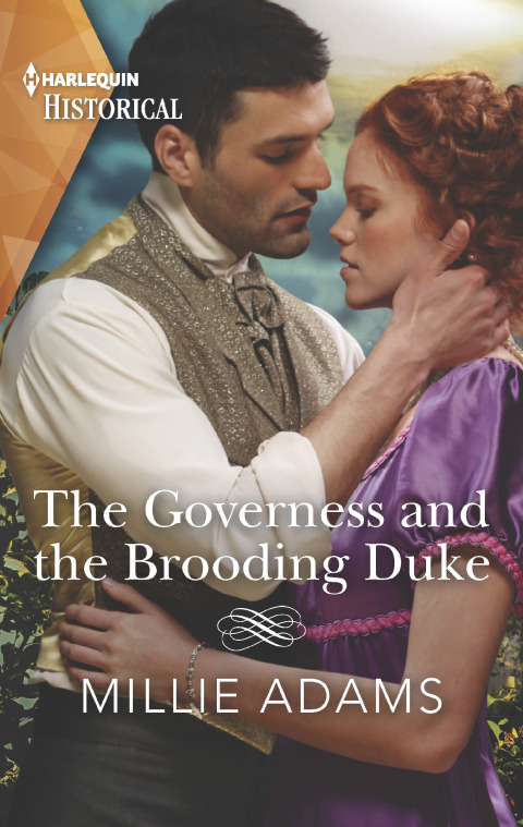Cover image for book The Governess and the Brooding Duke