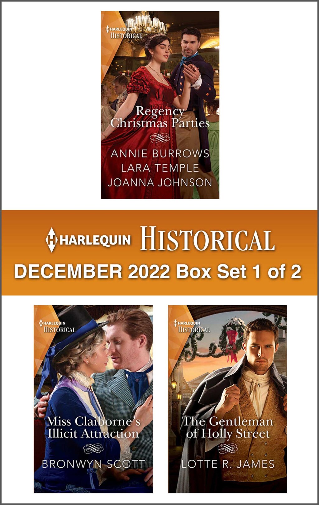 Reflowable Harlequin Historical December 2022 - Box Set 1 of 2; $13.31