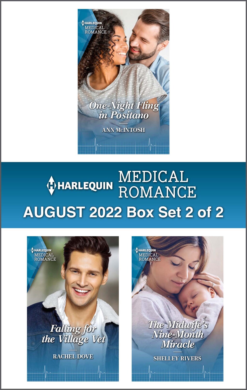 Reflowable Harlequin Medical Romance August 2022 - Box Set 2 of 2; $13.31