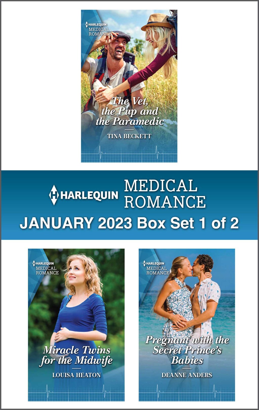 Reflowable Harlequin Medical Romance January 2023 - Box Set 1 of 2; $13.31