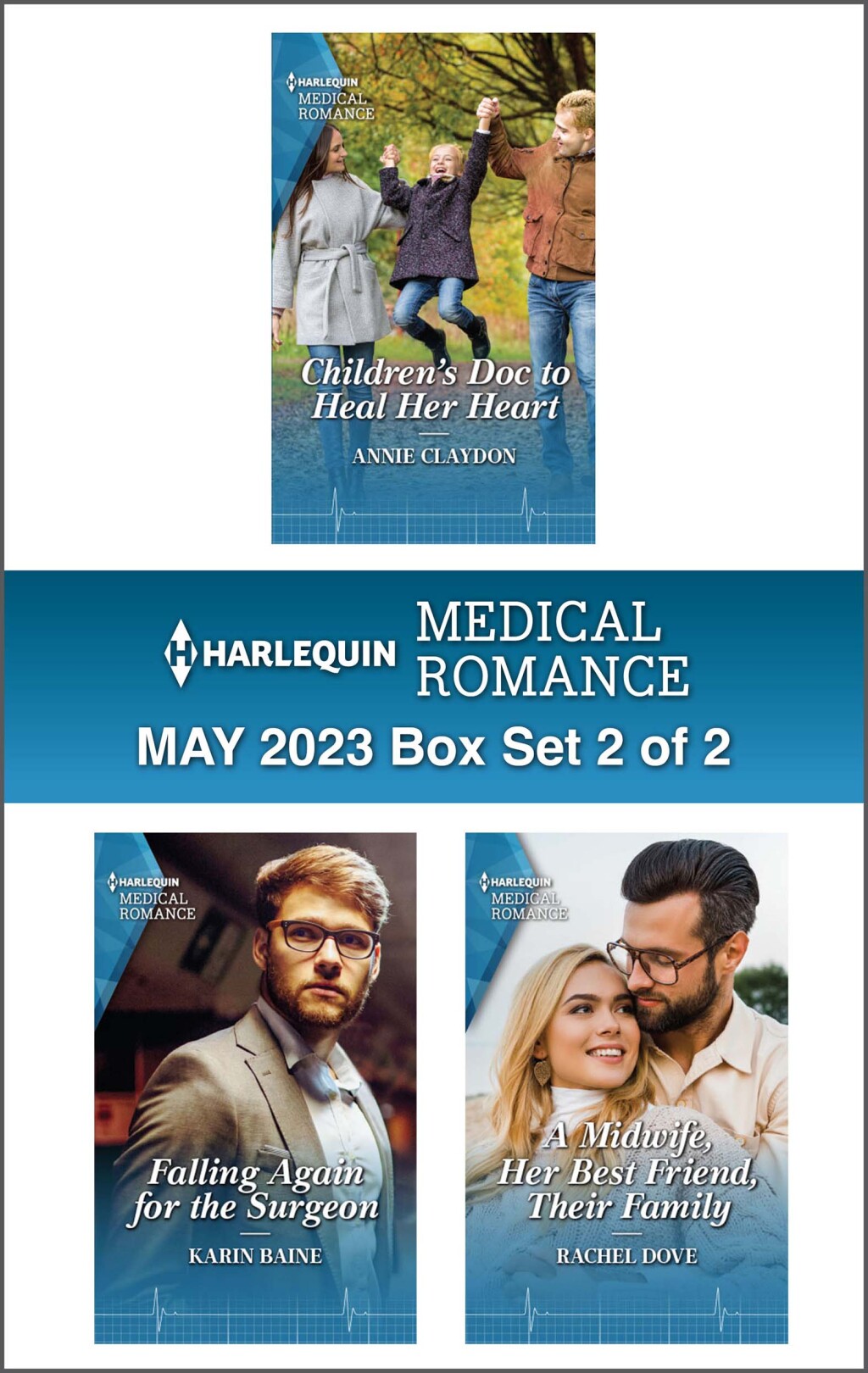 Reflowable Harlequin Medical Romance May 2023 – Box Set 2 of 2; $13.31
