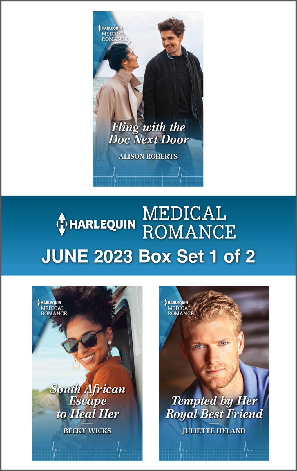 Reflowable Harlequin Medical Romance June 2023 - Box Set 1 of 2; $13.31
