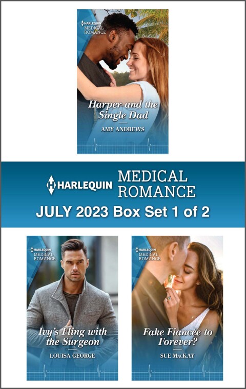 Cover image for book Harlequin Medical Romance July 2023 - Box Set 1 of 2
