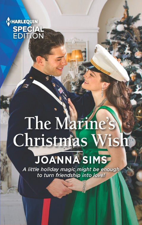 Cover image for book The Marine's Christmas Wish