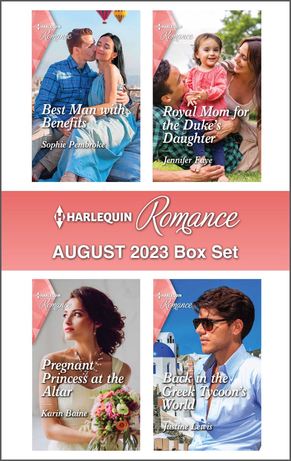 Reflowable Harlequin Romance August 2023 Box Set; $17.75