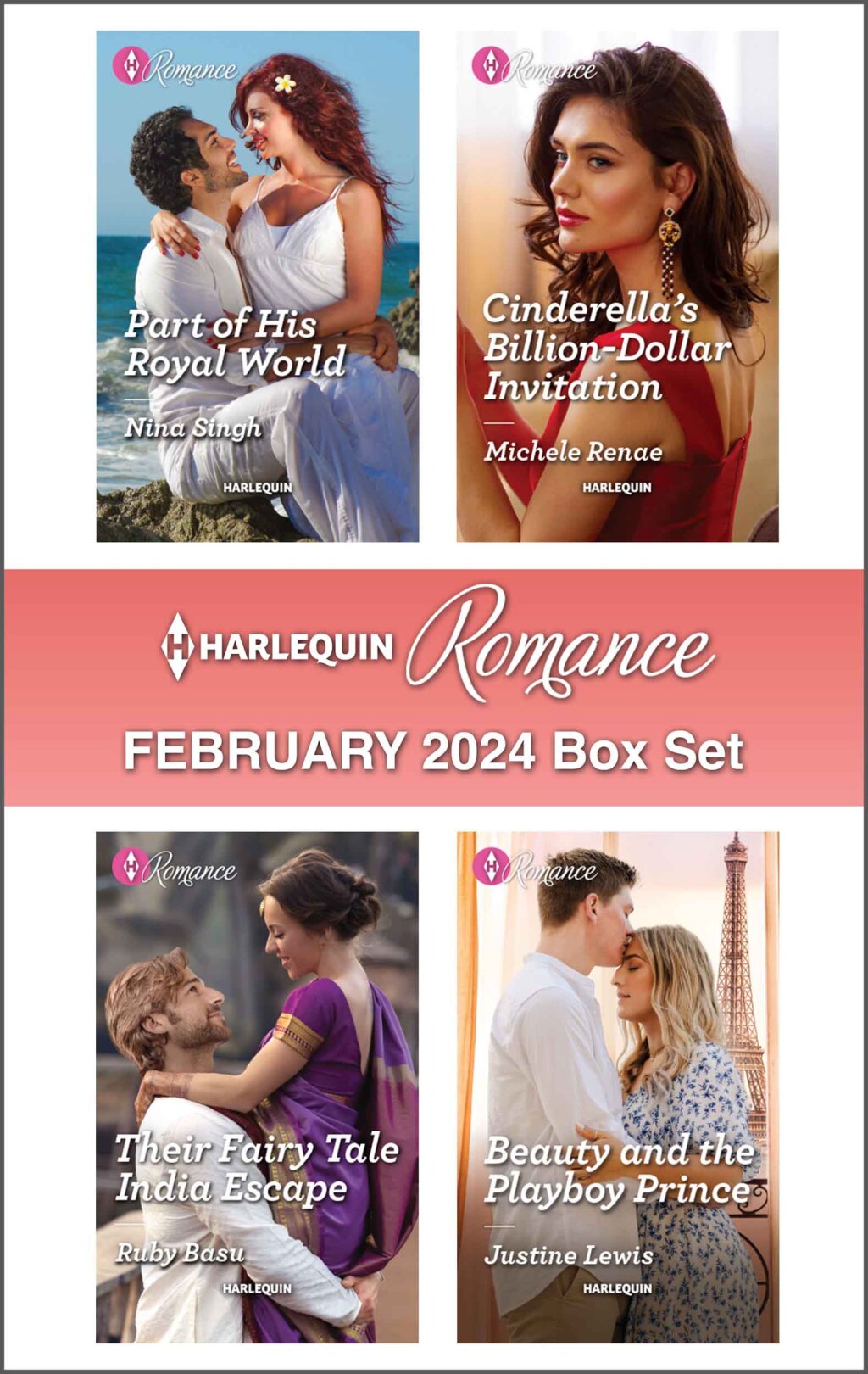 Reflowable Harlequin Romance February 2024 Box Set; $17.75