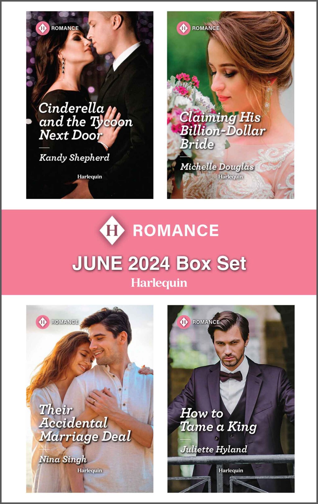 Reflowable Harlequin Romance June 2024 Box Set; $17.75