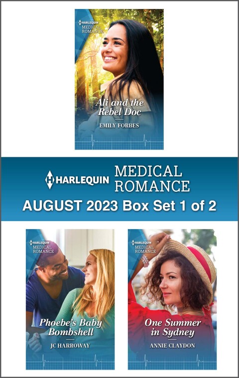 Cover image for book Harlequin Medical Romance August 2023 - Box Set 1 of 2