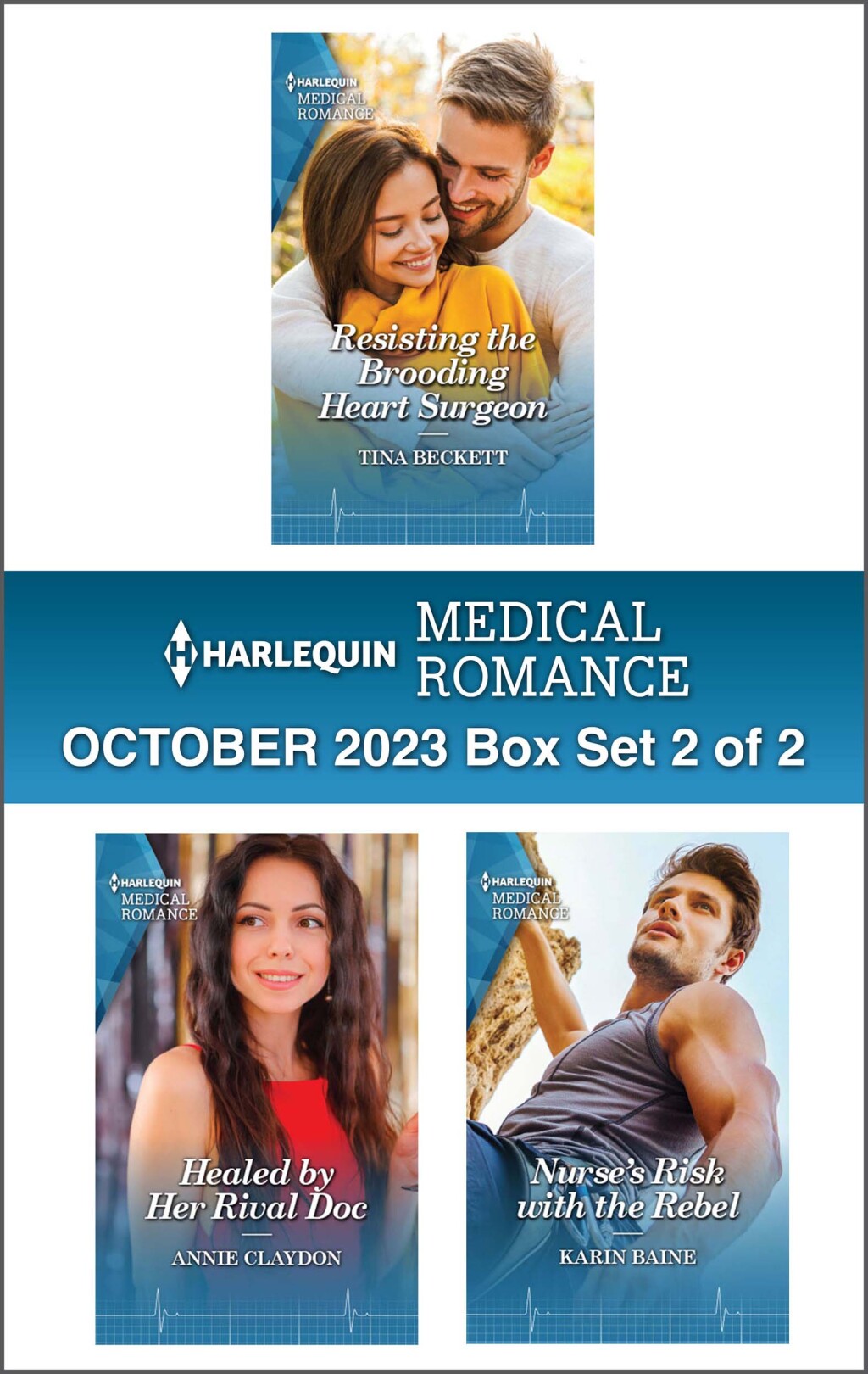 Reflowable Harlequin Medical Romance October 2023 - Box Set 2 of 2; $13.31