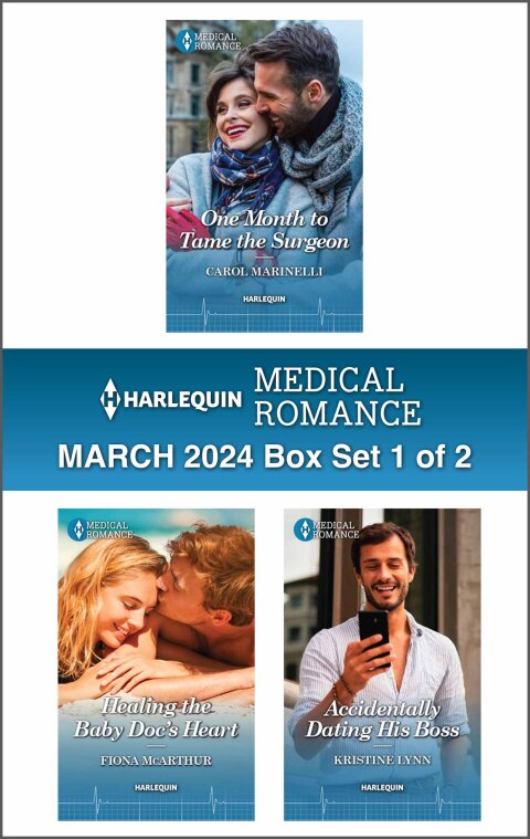 Cover image for book Harlequin Medical Romance March 2024 – Box Set 1 of 2